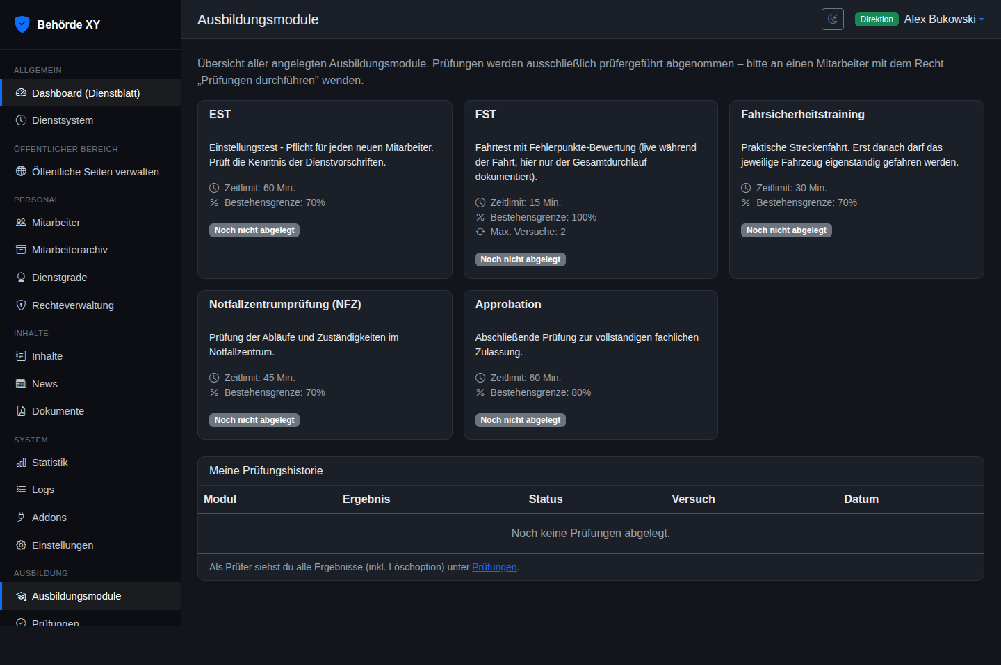 LSMC Addon für Behördensoftware